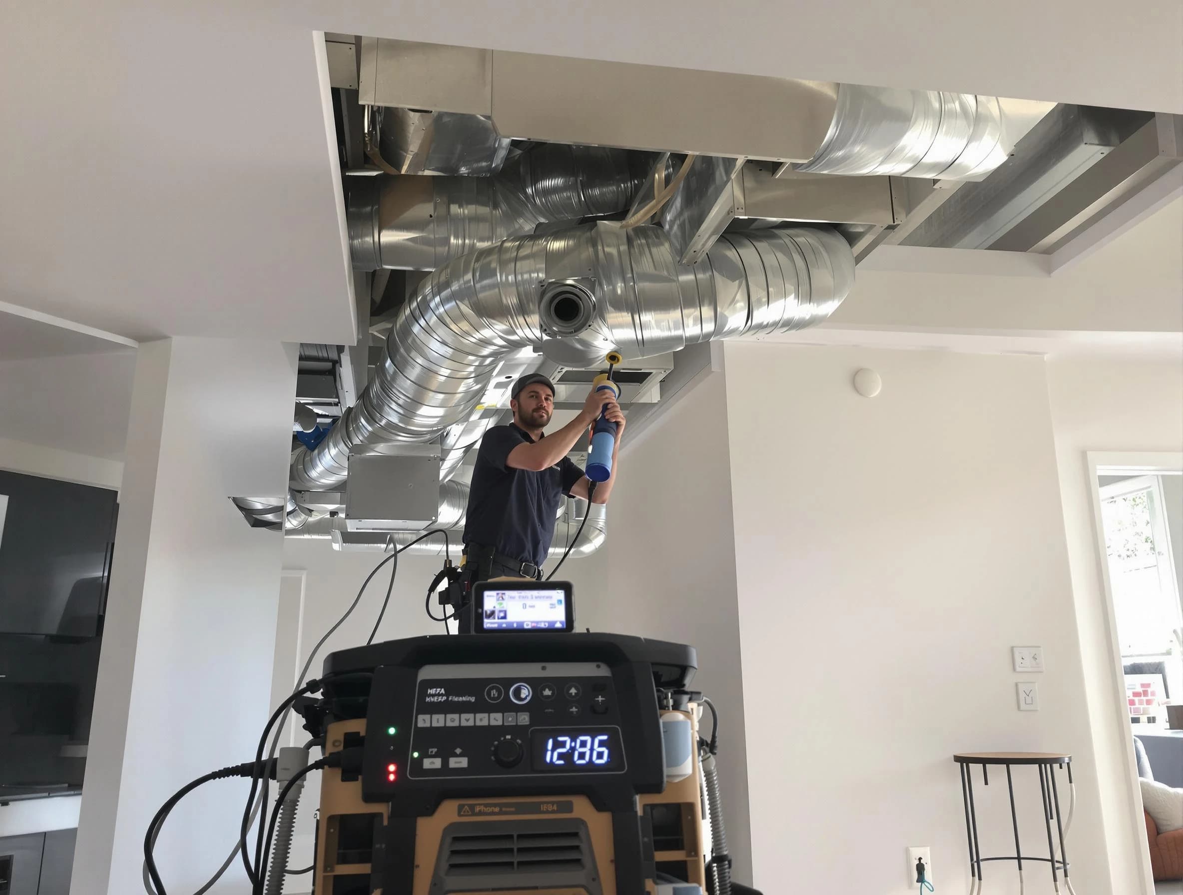 Advanced pure air duct cleaning by Mead Air Duct Cleaning in Mead
