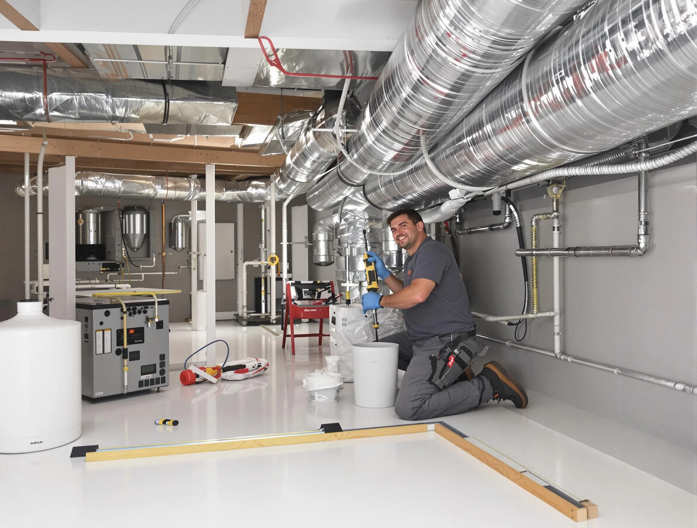 Professional duct sealing service by Mead Air Duct Cleaning in Mead