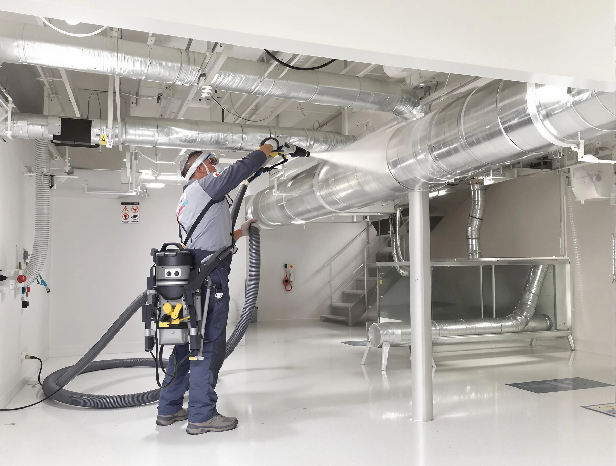 Professional central duct cleaning by Mead Air Duct Cleaning in Mead