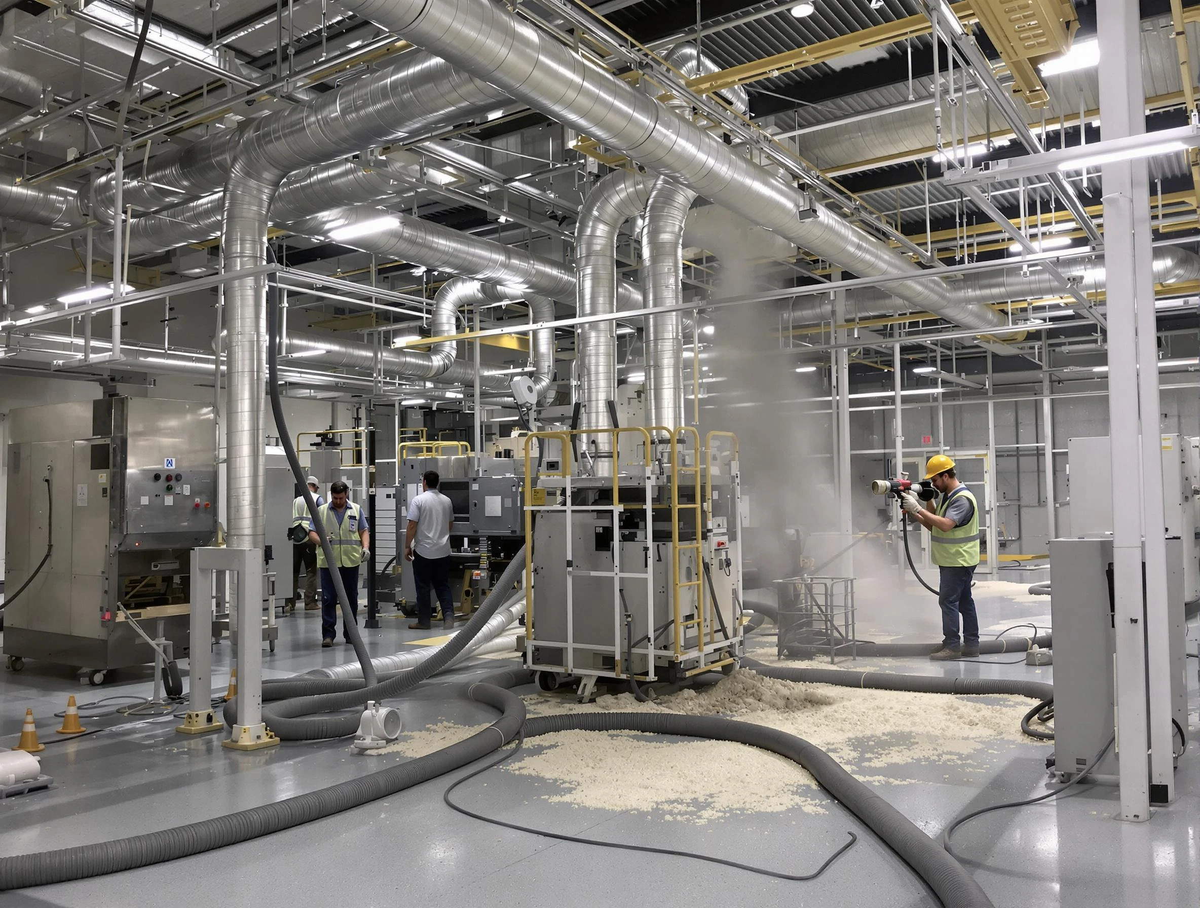 Heavy-duty industrial duct cleaning by Mead Air Duct Cleaning in Mead