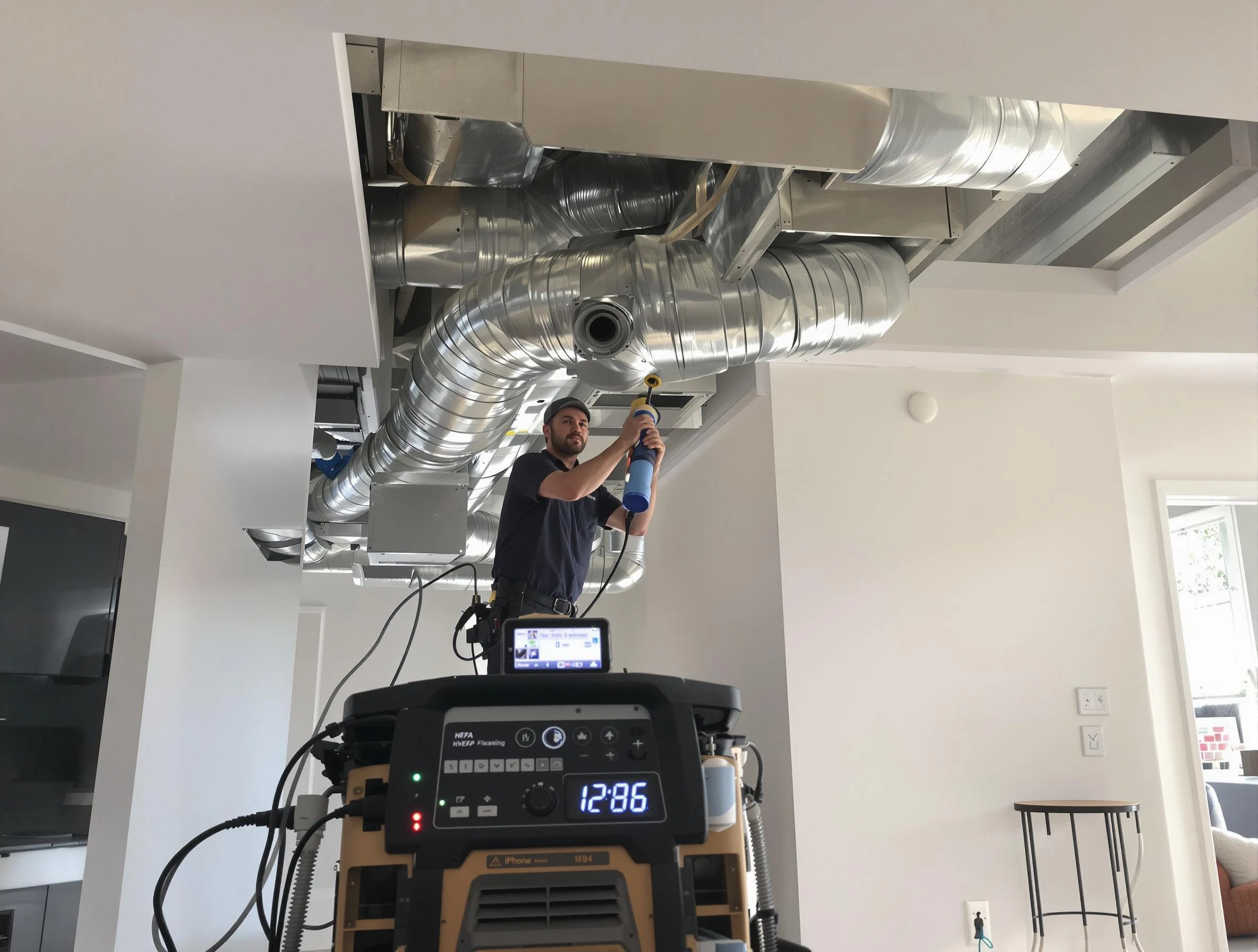 Advanced pure air duct cleaning by Mead Air Duct Cleaning in Mead